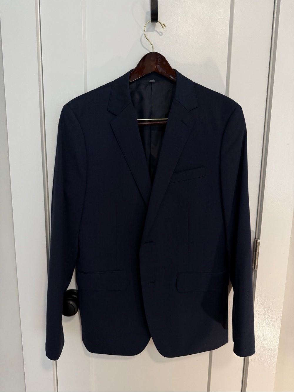 Bonobos Light Navy Jetsetter Suit - Slim 40R Blazer & Athletic Fit Pants 32x32